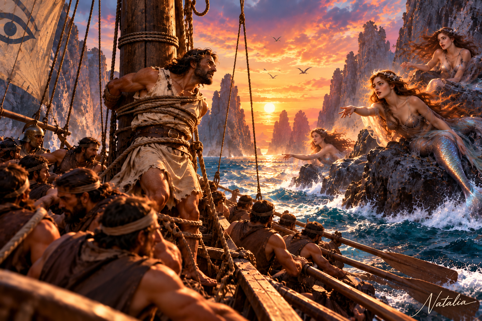 The Sirens — Art Print · Ancient Greece