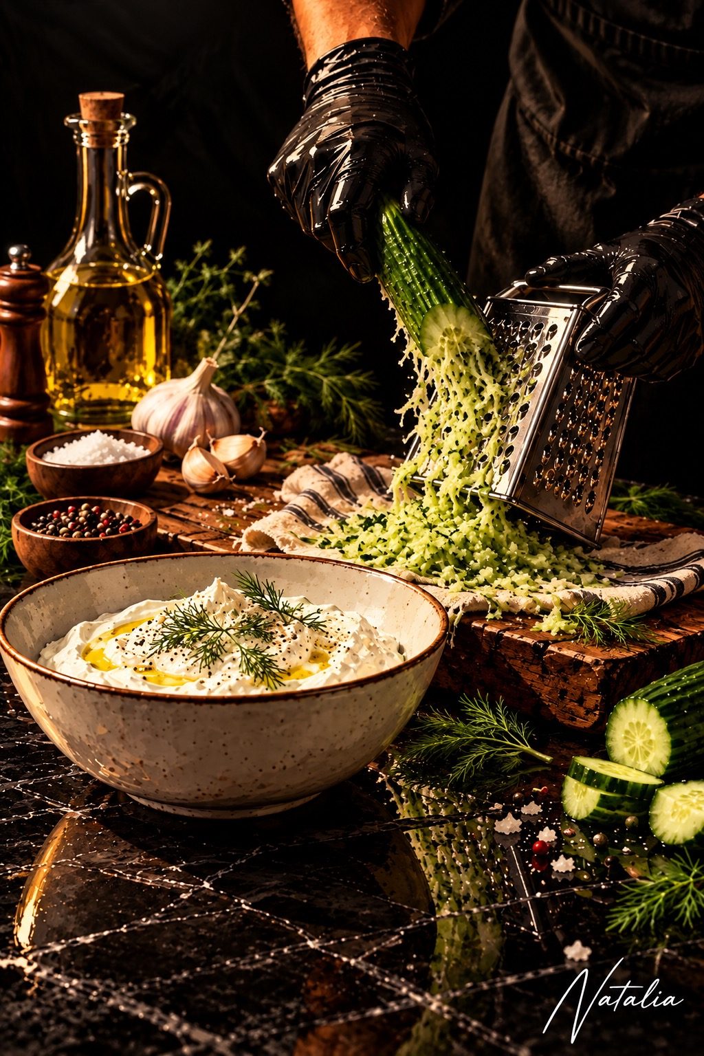 Tzatziki — Art Print · Food & Drinks