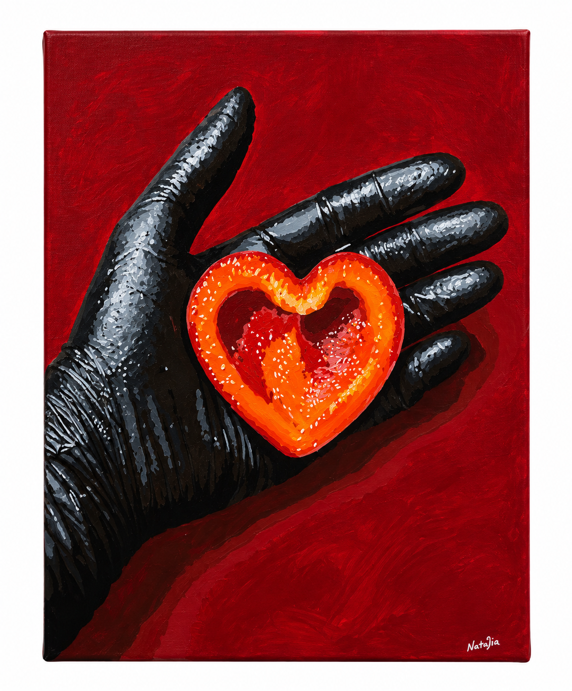 Paprika PBN — Hand-Painted Artwork (Guided Painting) · Food & Drinks
