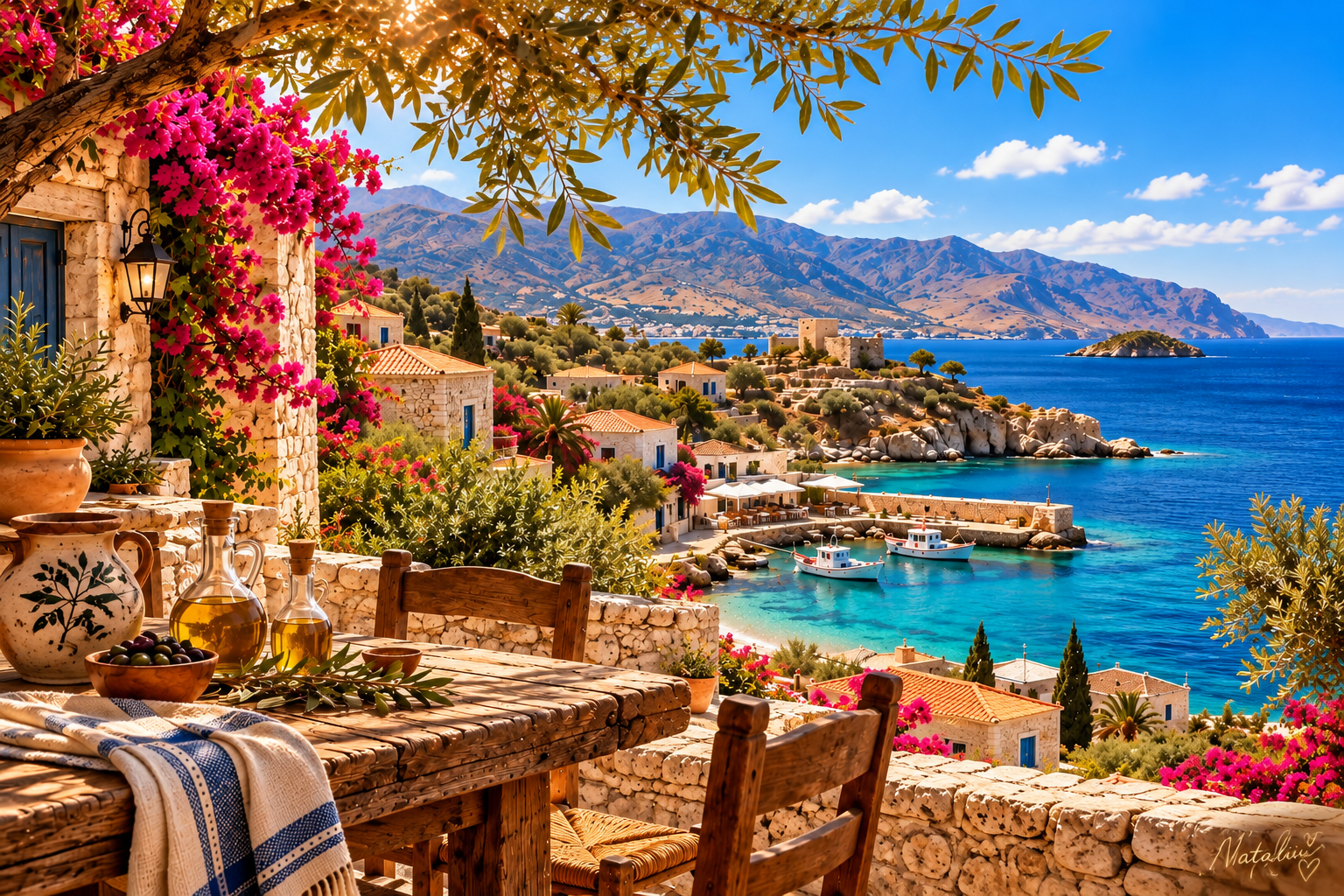 Greece - Mani — Art Print · Greek Summer
