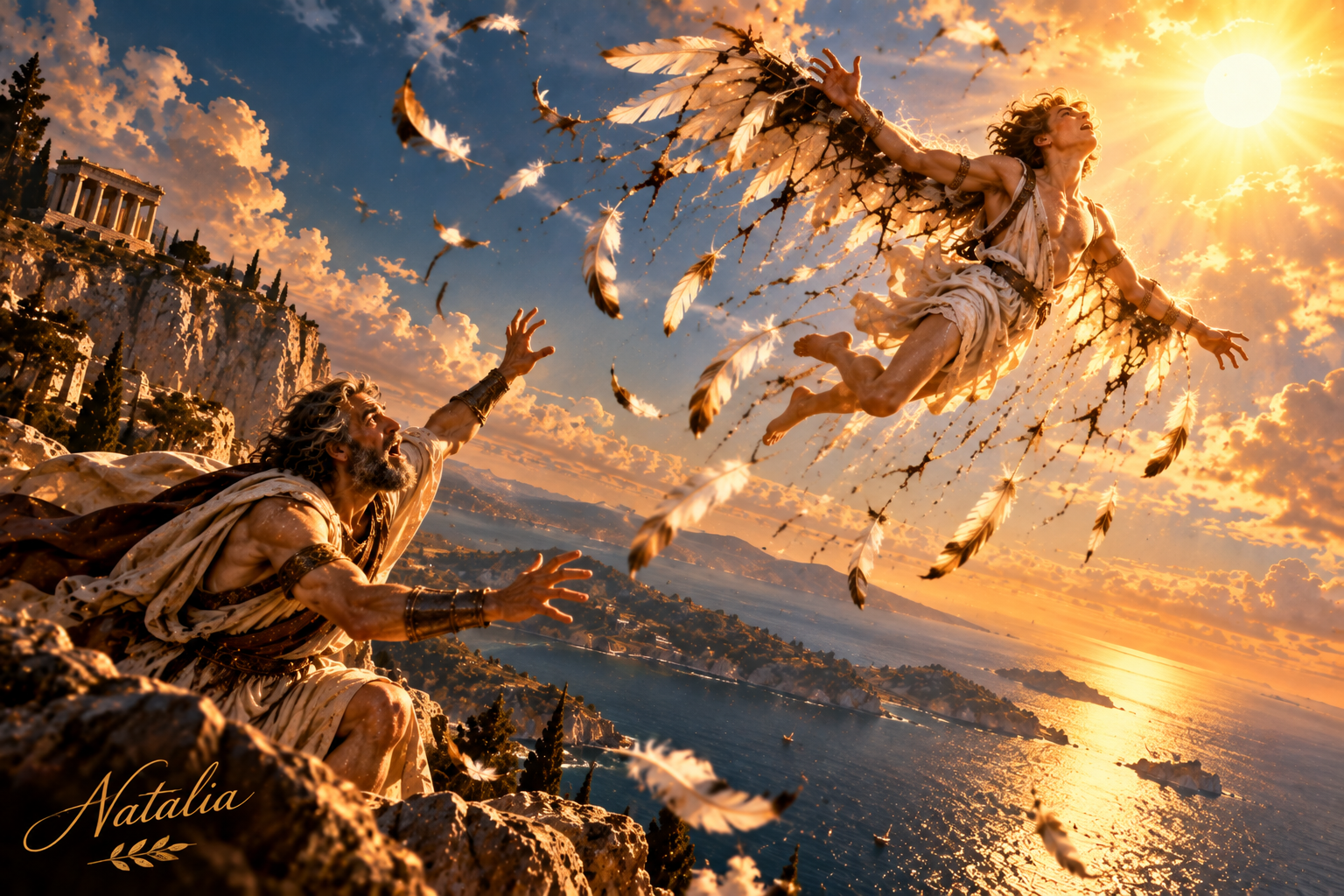 Icarus — Art Print · Ancient Greece