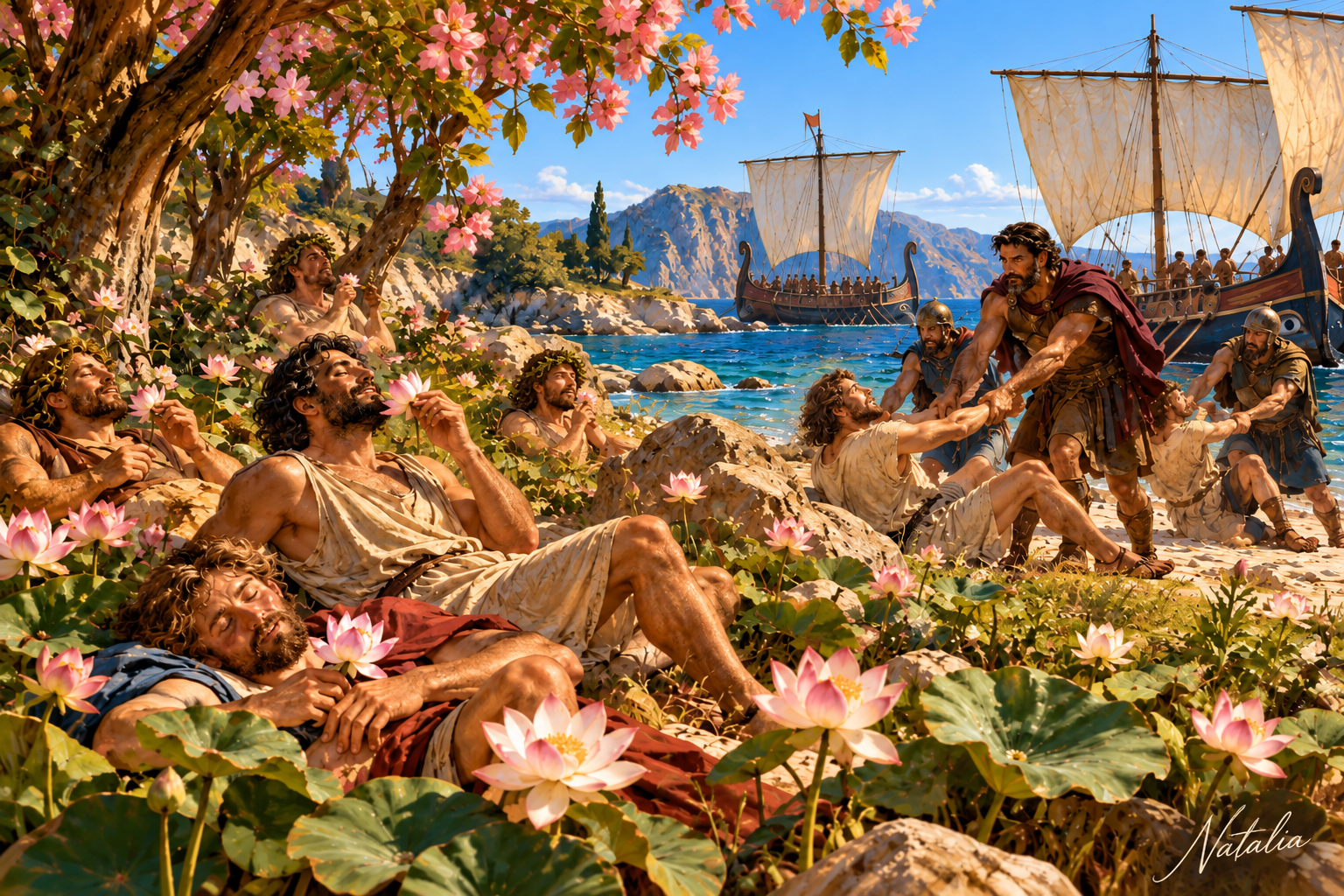 The Lotus-Eaters — Art Print · Ancient Greece