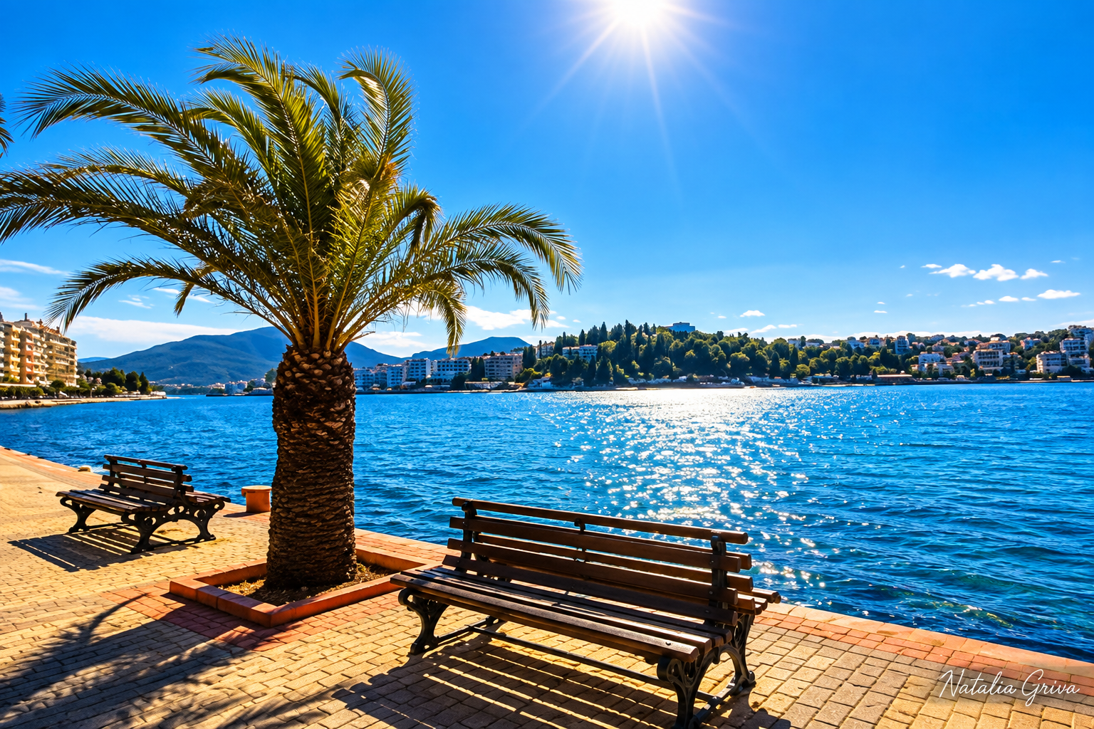 Chalkida — Seafront — Art Print · Greek Summer
