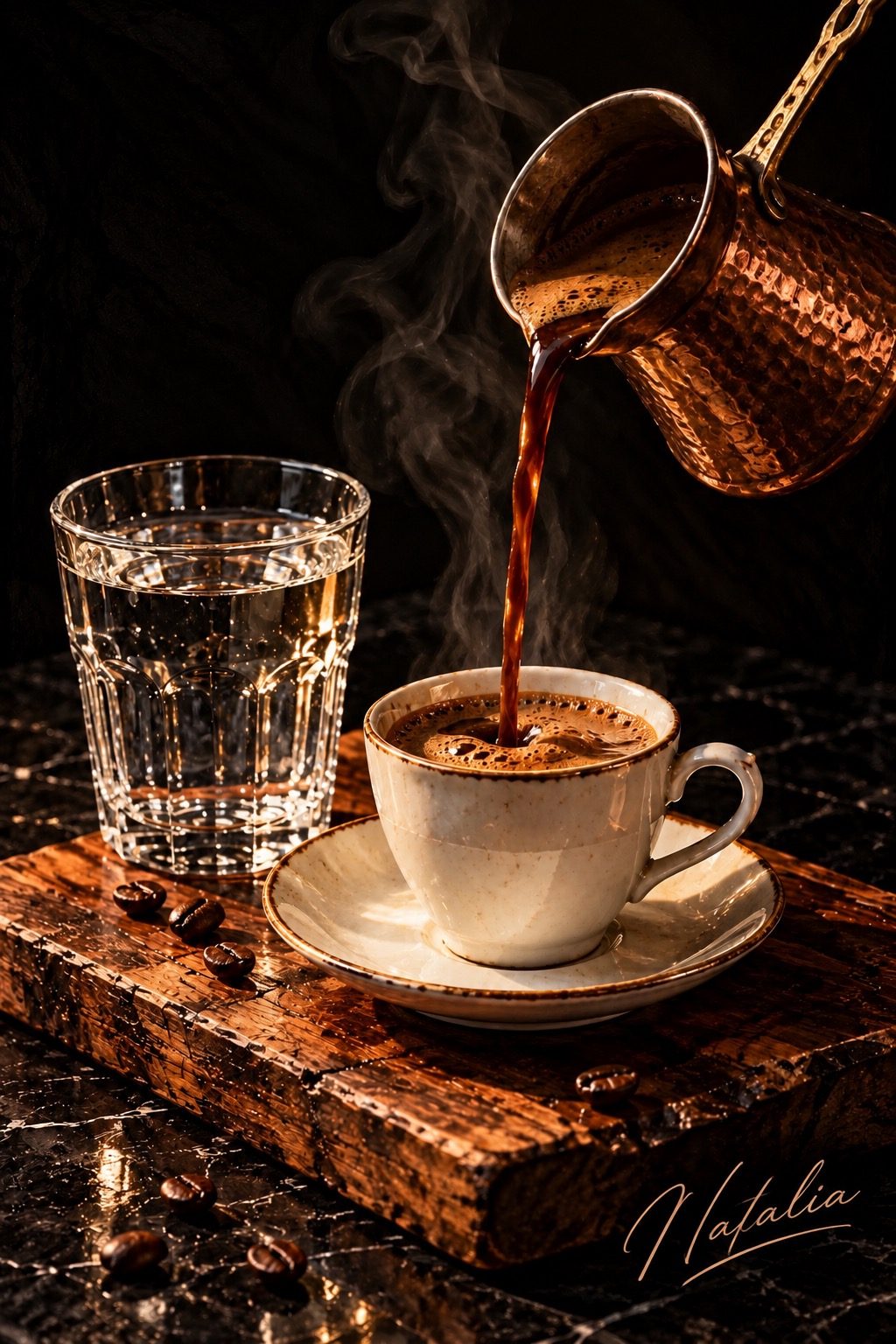Ellinikos — Greek Coffee — Art Print · Food & Drinks