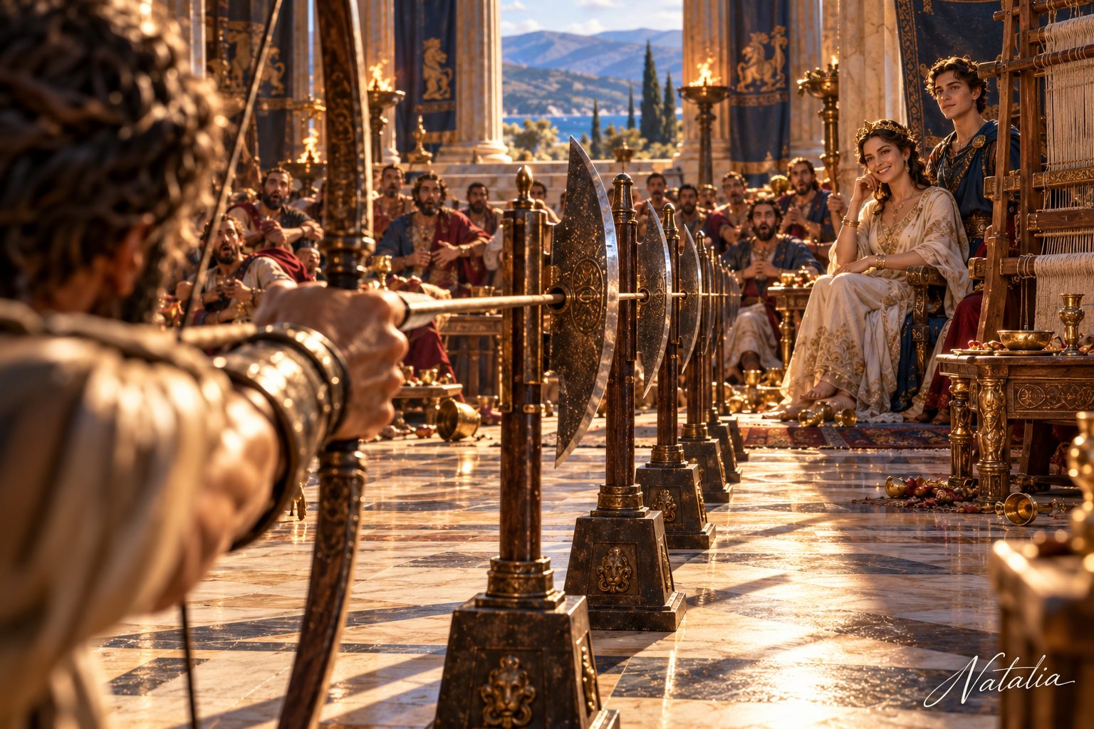 The final challenge — Art Print · Ancient Greece