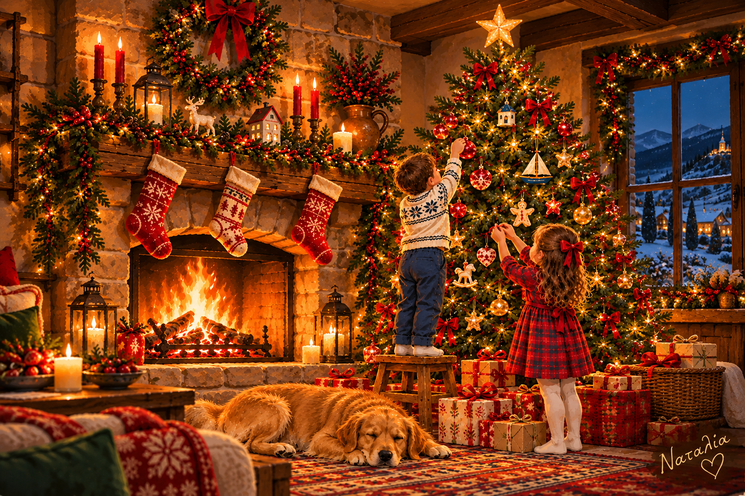 Christmas Tree — Art Print · Christmas