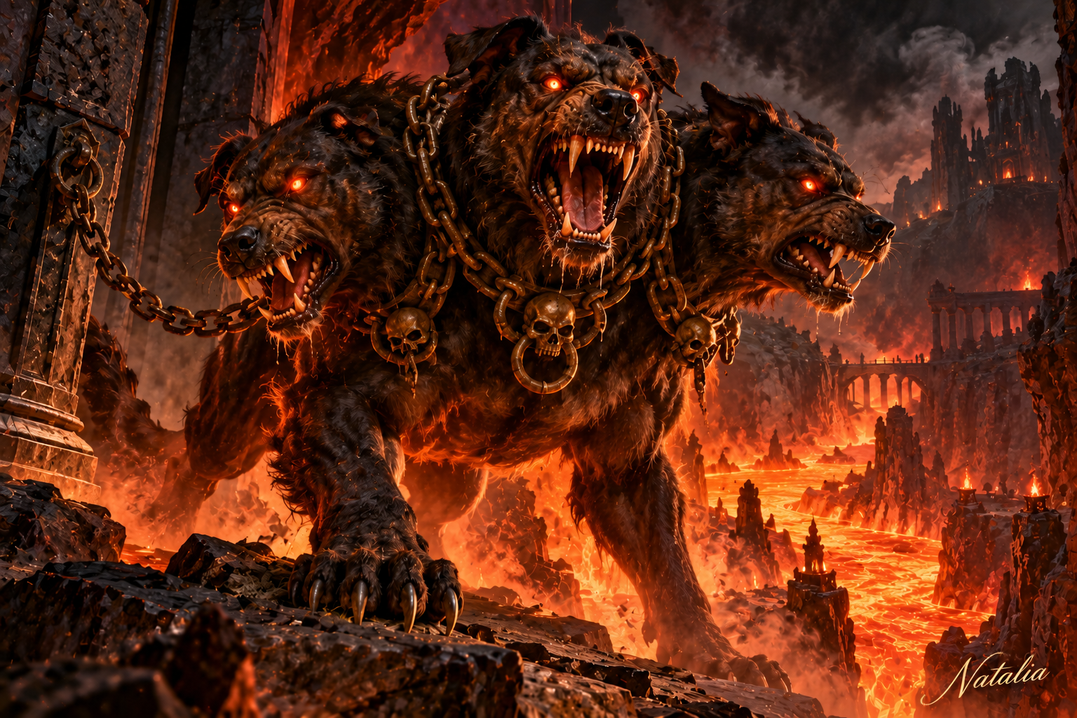 Cerberus — Art Print · Ancient Greece