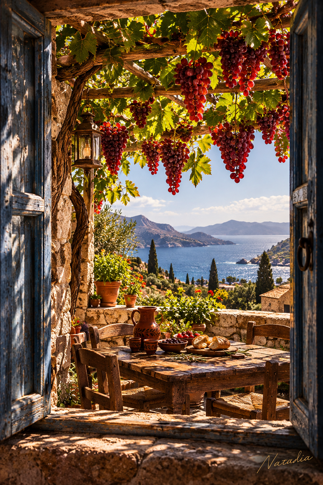 Under the Greek Vines