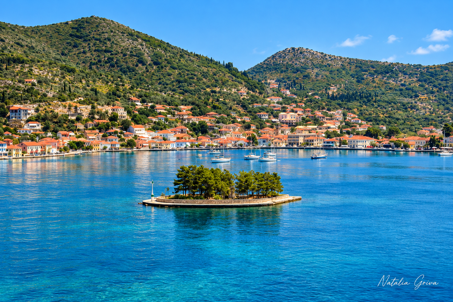 Ithaca - Lazareto — Art Print · Greek Summer